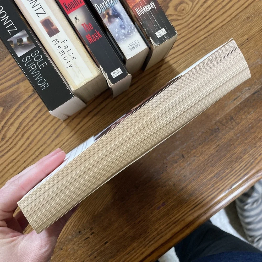 Dean‎ Koontz 6 books 80s 90s copyright paperbacks